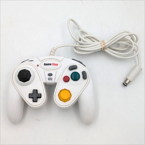 Game Stop GameCube Controller - GameCube Tilbehør (B Grade) (Genbrug)